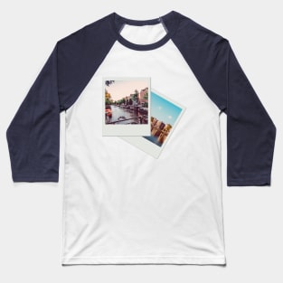 Amsterdam Polaroid Baseball T-Shirt